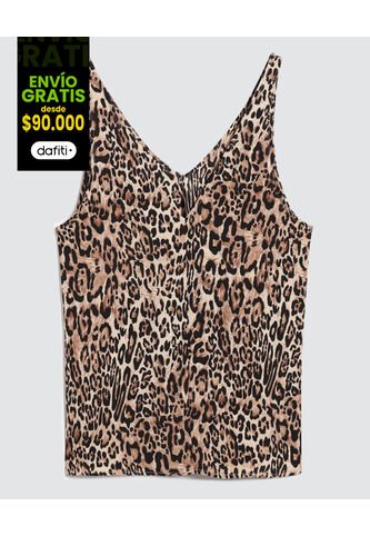 Blusa Para Mujer Manga Sisa Color Beige Marca Ostu #40121045 Ostu