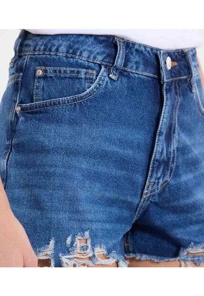 Short Para Mujer Relax Color Azul Marca Ostu #40190363