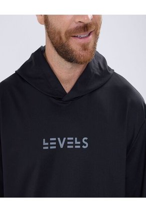 Buzo Para Hombre Hoodie Color Negro Marca Ostu #60060418