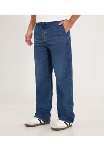 Jean Para Hombre Loose Color Azul Marca Ostu #60160445 Ostu