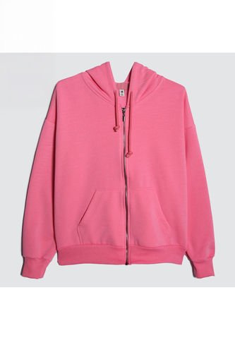 Buzo Para Mujer Zipper Color Fucsia Marca Ostu #40060314 Ostu