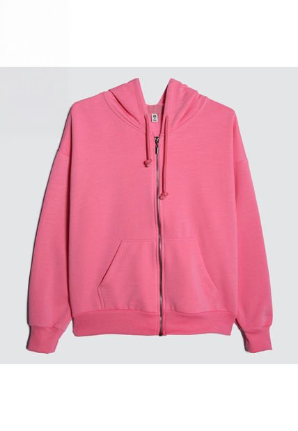 Buzo Para Mujer Zipper Color Fucsia Marca Ostu #40060314
