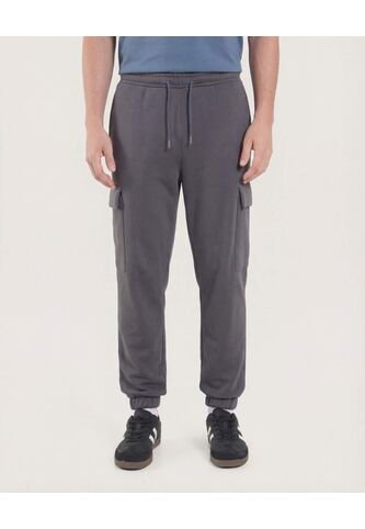 Pantalón  Para Hombre Jogger Color Gris Marca Ostu #60070532 Ostu