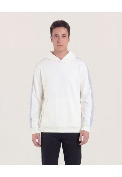 Buzo  Para Hombre Hoodie Color Crema Marca Ostu #60060593