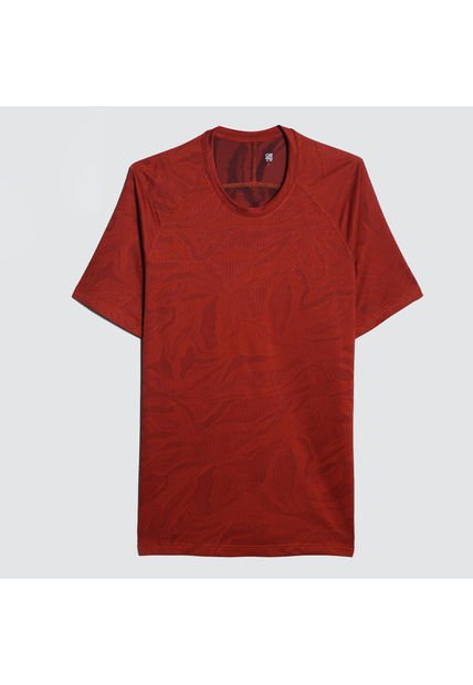 Camiseta Para Hombre Manga Corta Color Naranja Marca Ostu #60091132