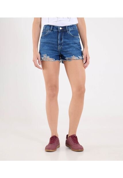 Short Para Mujer Relax Color Azul Marca Ostu #40190363