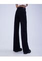 Jean Para Mujer Wide Leg Cargo Color Negro Marca Ostu #40160480 de Ostu
