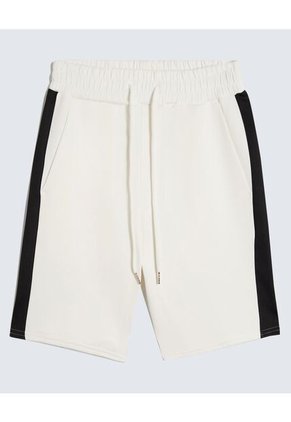 Bermuda Para Hombre Deportiva Corto Color Crema Marca Ostu #60100424