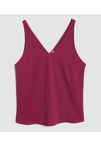 Blusa Para Mujer Manga Sisa Color Morado Marca Ostu #40120994