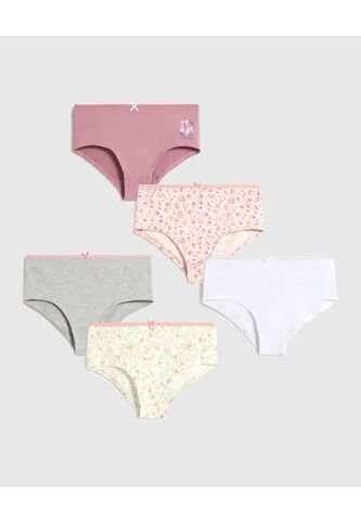 Ropa Interior Infantil Niña Panty Color Rosa Marca Ostu #90180092 Ostu