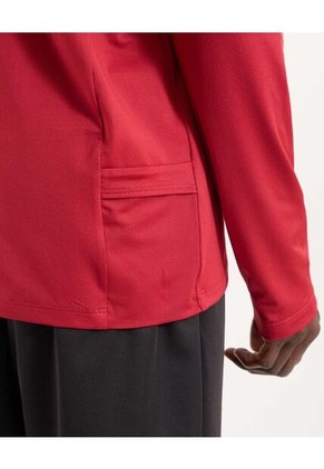 Camiseta Para Hombre Manga Larga Cuello Redondo Color Rojo Marca Ostu #60091637