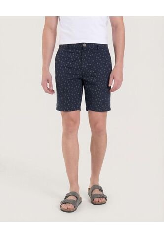 Bermuda  Para Hombre Regular Corto Color Azul Marca Ostu #60100488 Ostu