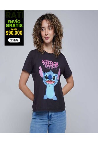 Camiseta Disney Lilo Y Stitch  Para Mujer #40092060 Ostu Ostu