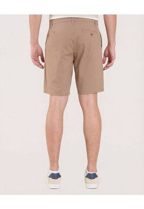Bermuda  Para Hombre Regular Corto Color Café Marca Ostu #60100489