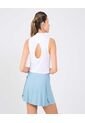 Camiseta Para Mujer Manga Sisa Cuello Alto Color Blanco Marca Ostu #40092365 de Ostu
