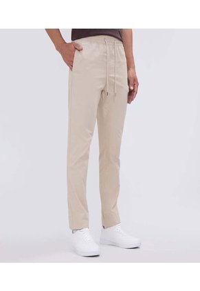 Pantalon Para Hombre Jogger Color Beige Marca Ostu #60070414