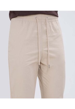 Pantalon Para Hombre Jogger Color Beige Marca Ostu #60070414