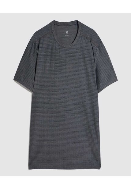 Camiseta Para Hombre Manga Corta Color Negro Marca Ostu #60091302