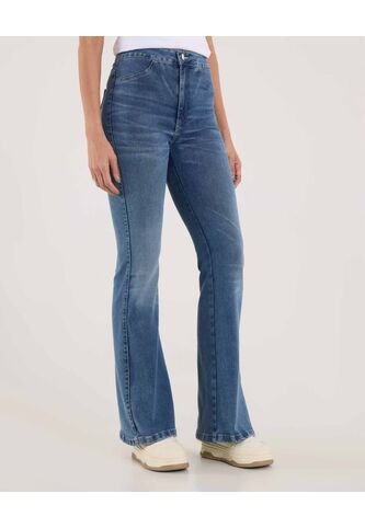 Jean Para Mujer Jeggings Flare Color Azul Marca Ostu #40160616 Ostu