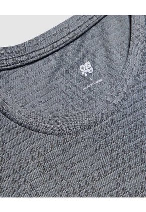 Camiseta Para Hombre Manga Corta Color Negro Marca Ostu #60091302