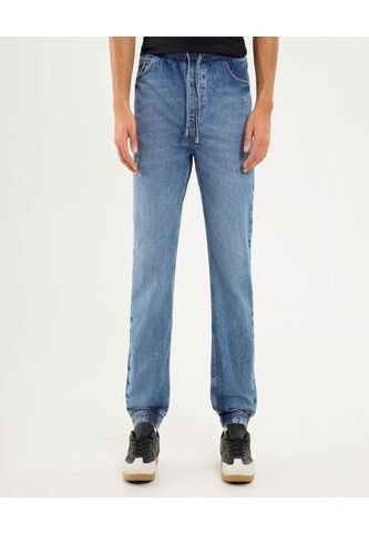 Jean Para Hombre Jogger Color Azul Marca Ostu #60160439 Ostu