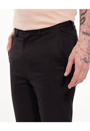 Pantalon Para Hombre Chino Color Negrobinado Marca Ostu #60070225