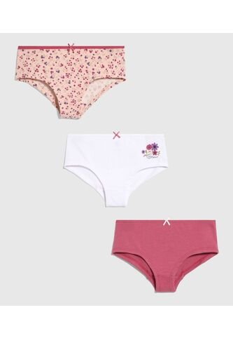 Ropa Interior Infantil Niña Panty Color Rosa Marca Ostu #90180096 Ostu