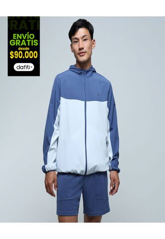 Chaqueta Para Hombre Deportiva Color Azul  Marca Ostu #60080142 Ostu