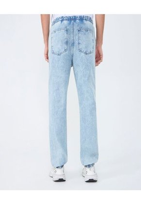 Jean Para Hombre Jogger Color Azul Claro Marca Ostu #60160343