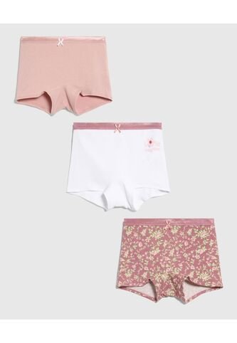 Ropa Interior Infantil Niña Boxer Color Rosa Marca Ostu #90180090 Ostu