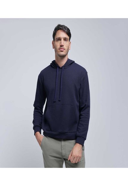 Buzo Para Hombre Hoodie Color Azul  Marca Ostu #60060353