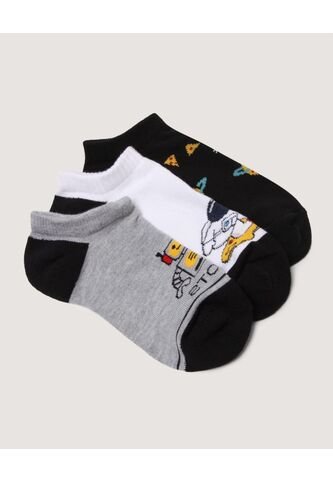 Medias Infantil Niño Invisible Color Negro Marca Ostu #80980161 Ostu