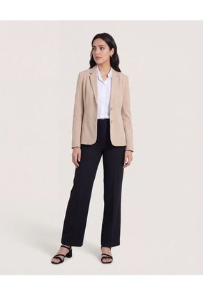 Blazer  Para Mujer  Color Café Marca Ostu #40400013