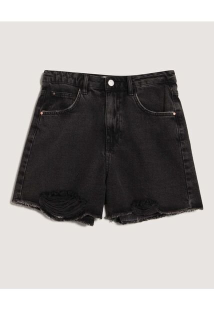 Short Para Mujer Relax Color Negro Marca Ostu #40190362