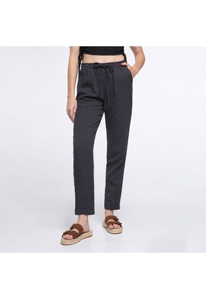 Pantalon Mujer Ostu Jogger Negro Viscosa 40070410-10