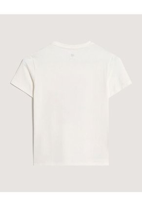 Camiseta Infantil Niño Manga Corta Cuello Redondo Color Crema Marca Ostu #80090311