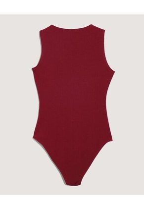 Body Para Mujer Manga Sisa Color Vino Marca Ostu #40200222