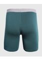 Pantaloncillo Para Hombre Boxer Filete Medio Algodón Color Verde Marca Ostu #60000507 de Ostu