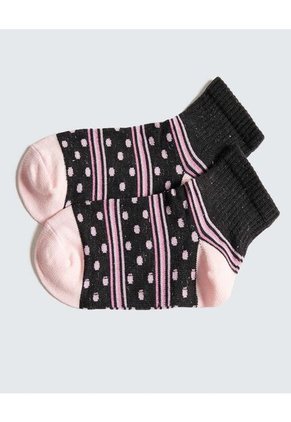 Medias Infantil Niña Tobillera Color Rosado Marca Ostu #90980131