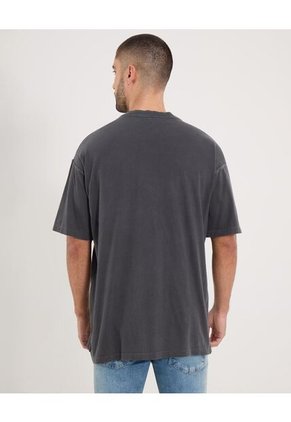 Camiseta  Para Hombre Manga Corta Cuello Redondo Color Negro Marca Ostu #60091672