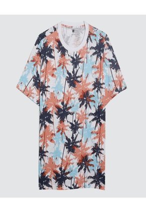 Camiseta Para Hombre Manga Corta Color Blanco Marca Ostu #60091166