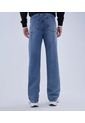 Jean Para Hombre Loose Color Azul Medio Marca Ostu #60160358 de Ostu