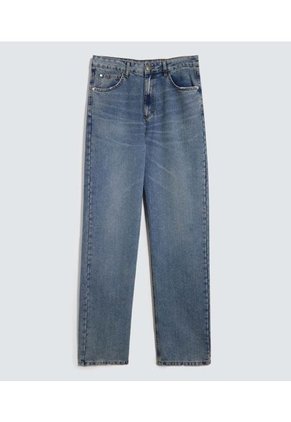 Jean Para Hombre Loose Color Azul Medio Marca Ostu #60160358
