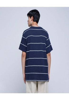 Camiseta Para Hombre Manga Corta Color Azul Marca Ostu #60091200