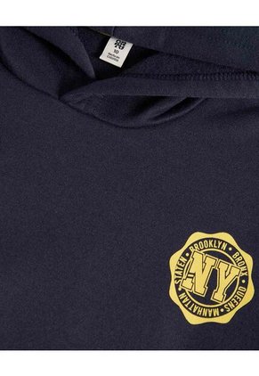 Buzo Infantil Niño Hoodie Color Azul Marca Ostu #80060161