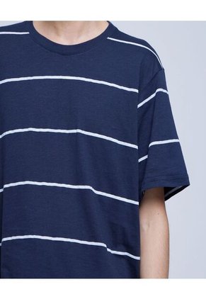 Camiseta Para Hombre Manga Corta Color Azul Marca Ostu #60091200