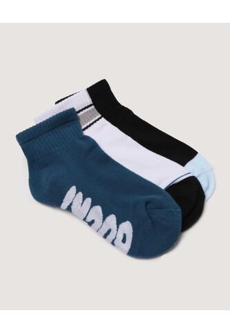 Medias Infantil Niño Tobillera Color Azul Marca Ostu #80980157 Ostu