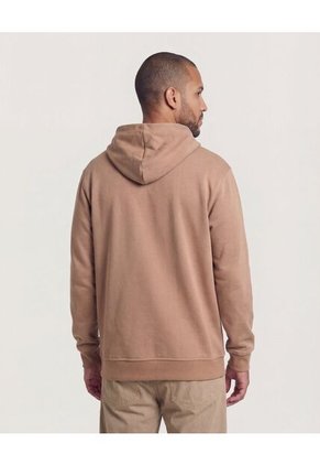 Buzo  Para Hombre Zipper Color Café Marca Ostu #60060608