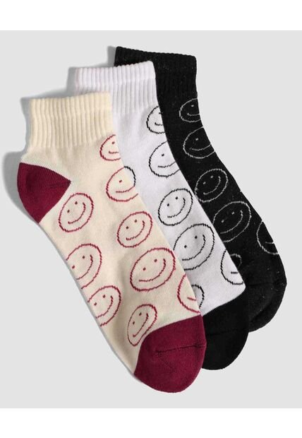 Medias Para Mujer Tobillera Color Pack X Marca Ostu #40980174