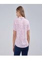 Camisa Para Mujer Manga Corta Color Rosado  Marca Ostu #40010229 de Ostu